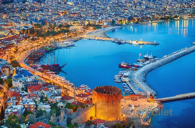 Antalya Alanya'da Gezilecek Yerler